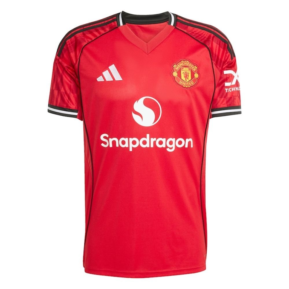Camisa principal do Manchester United 2025/26